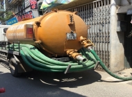 Hút bể phốt huyện Nhà Bè giá ưu đãi, BH 2 năm