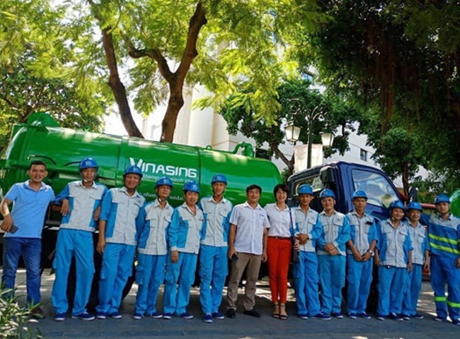 Dịch vụ h&uacute;t bể phốt quận 9 Minh Đại