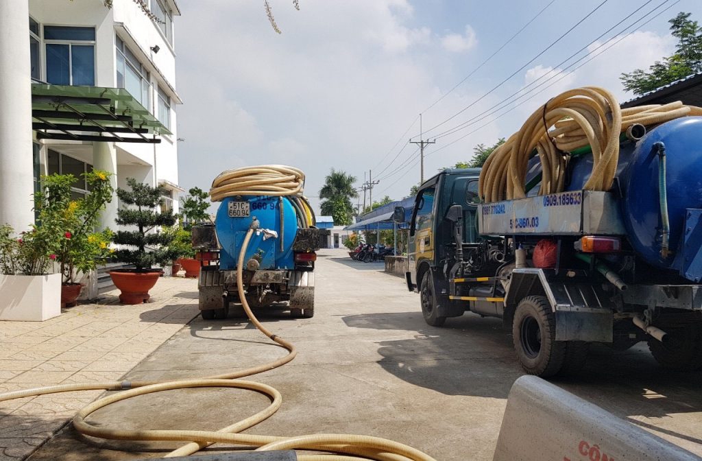 H&uacute;t bể phốt quận 6 sạch sẽ