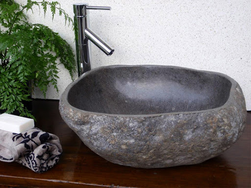 Lavabo đ&aacute; nguy&ecirc;n khối