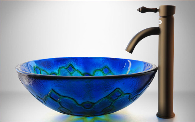 Lavabo k&iacute;nh cường lực